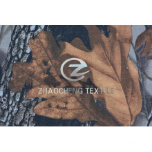 100% Ribstop Cotton Forest Camouflage Fabric for Vest (ZCBP257)